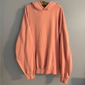 Abercrombie and fitch “soft essentials” 
pink hoodie size 2X